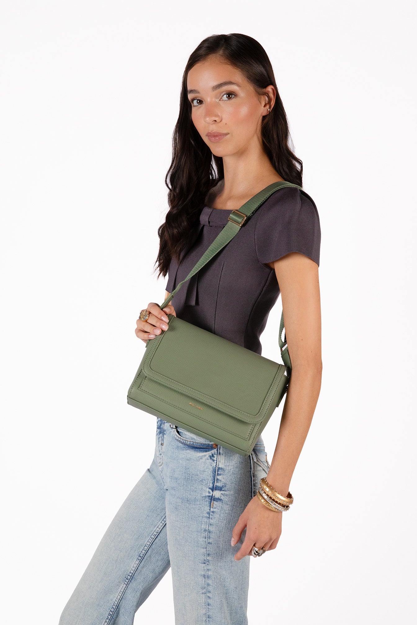 Matt & Nat Sunny Vegan Grain Shoulder Bag