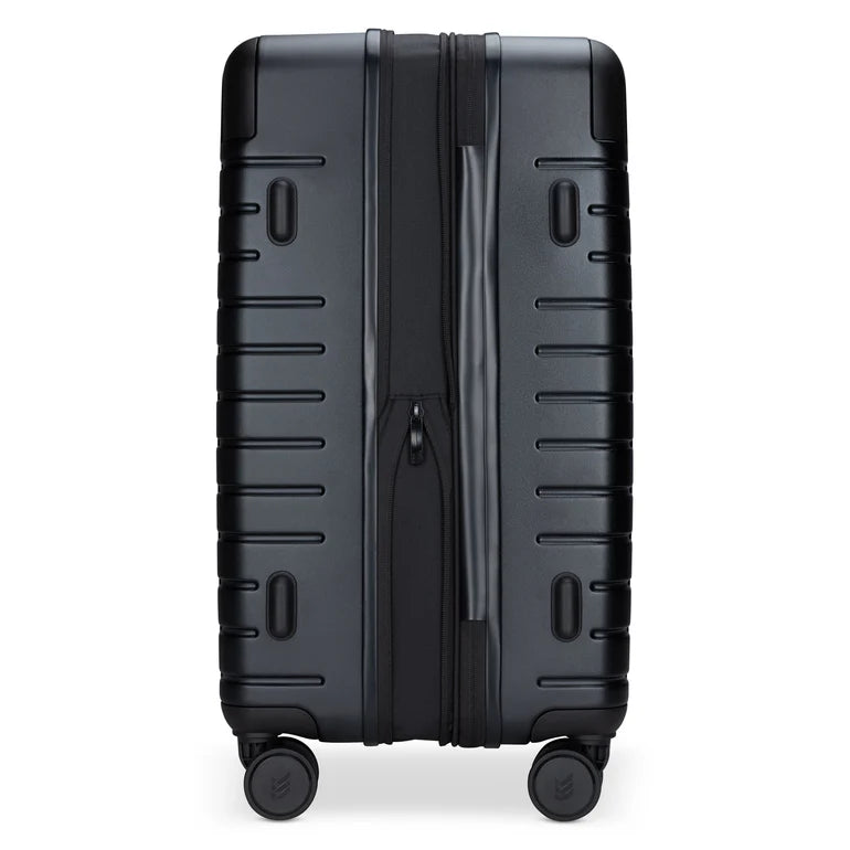 Valise rigide extensible Travelite Epicure Spinner moyenne - Noir