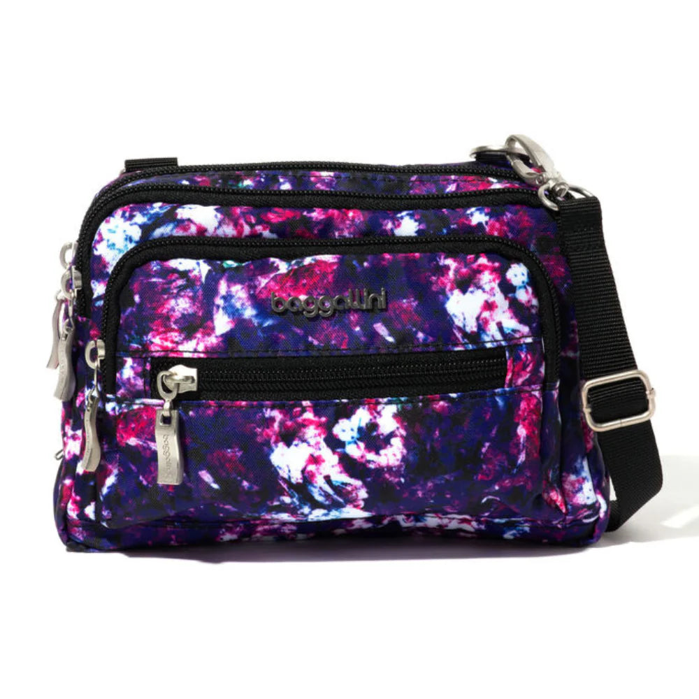Baggallini Triple Zip Bagg - Mulberry Opal