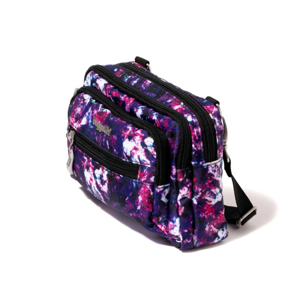 Baggallini Triple Zip Bagg - Mulberry Opal