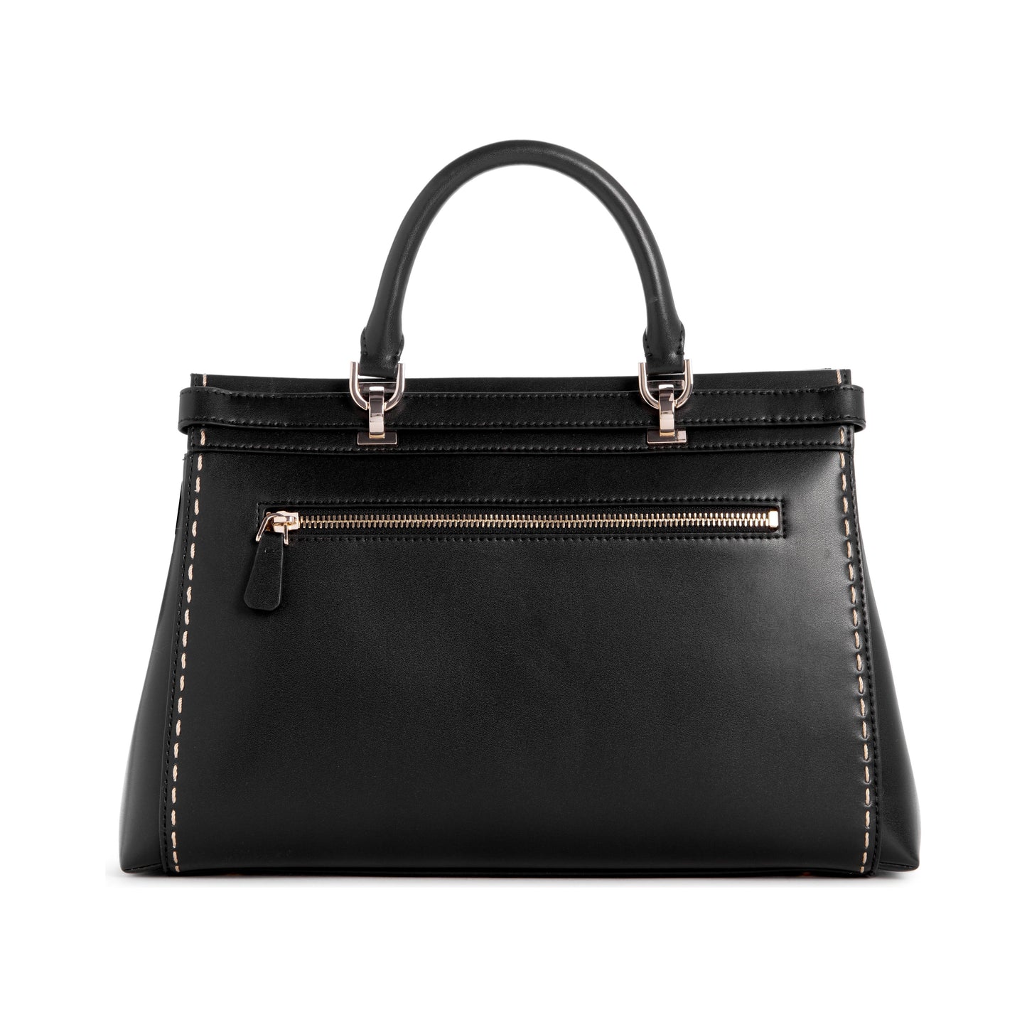 Guess Sestri Luxury Satchel - Black