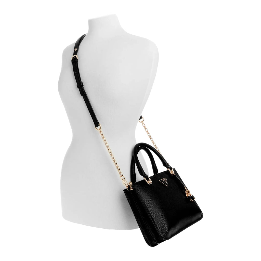 Guess Ilia Small Girlfriend Satchel - Black