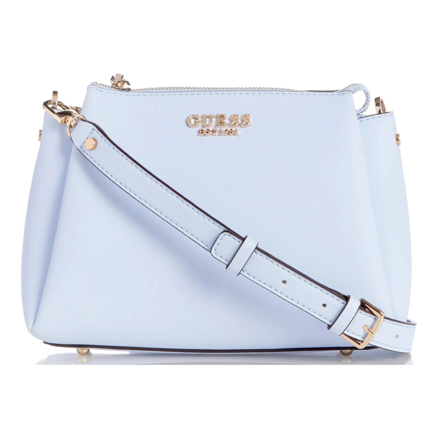 Light blue guess purse shop