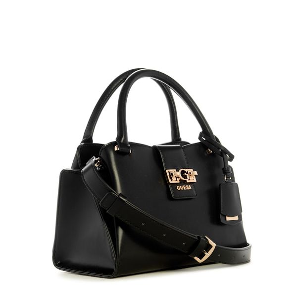GUESS Jane Small Satchel - Black