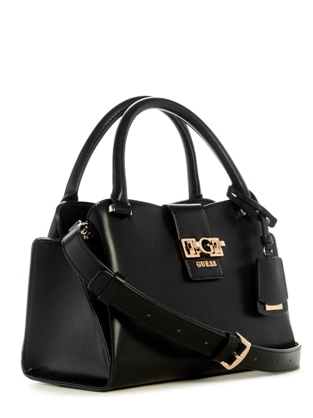 GUESS Jane Small Satchel - Black