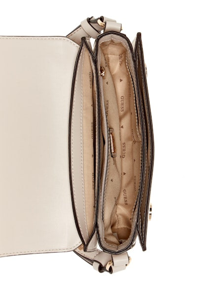 Guess Janie Convertible Crossbody Flap - Stone