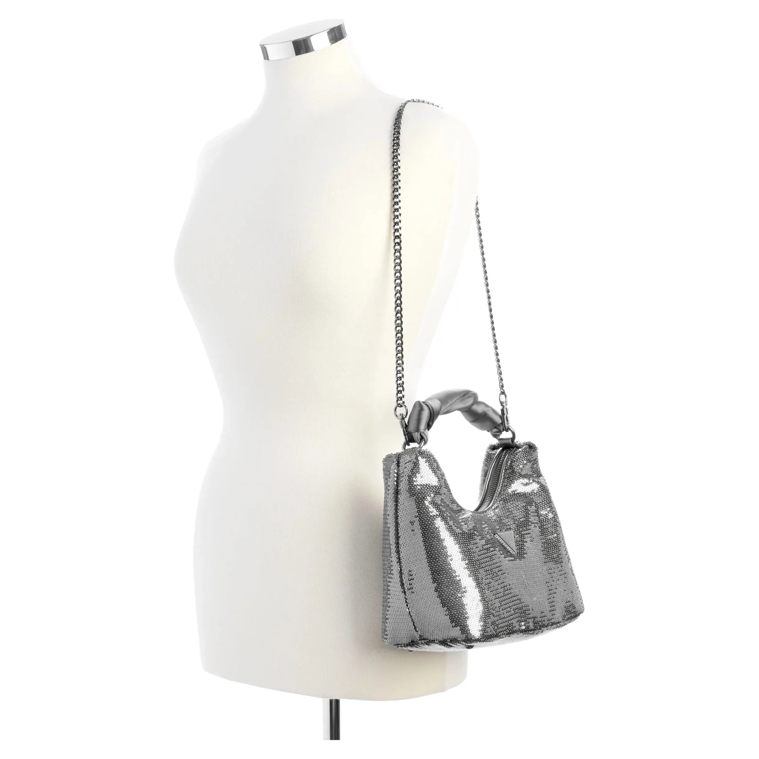 Guess Velina Hobo - Étain