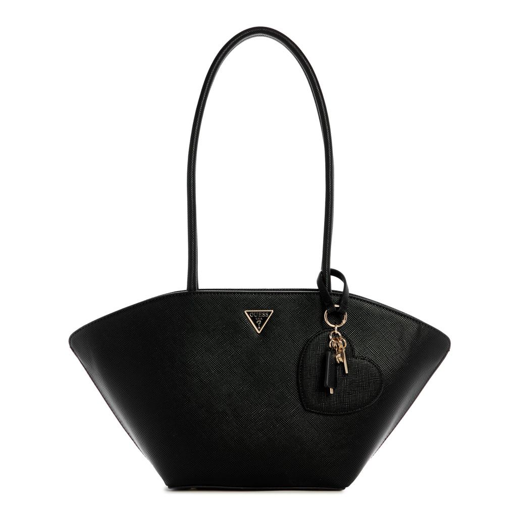 GUESS Bolena Shoulder Satchel - Black