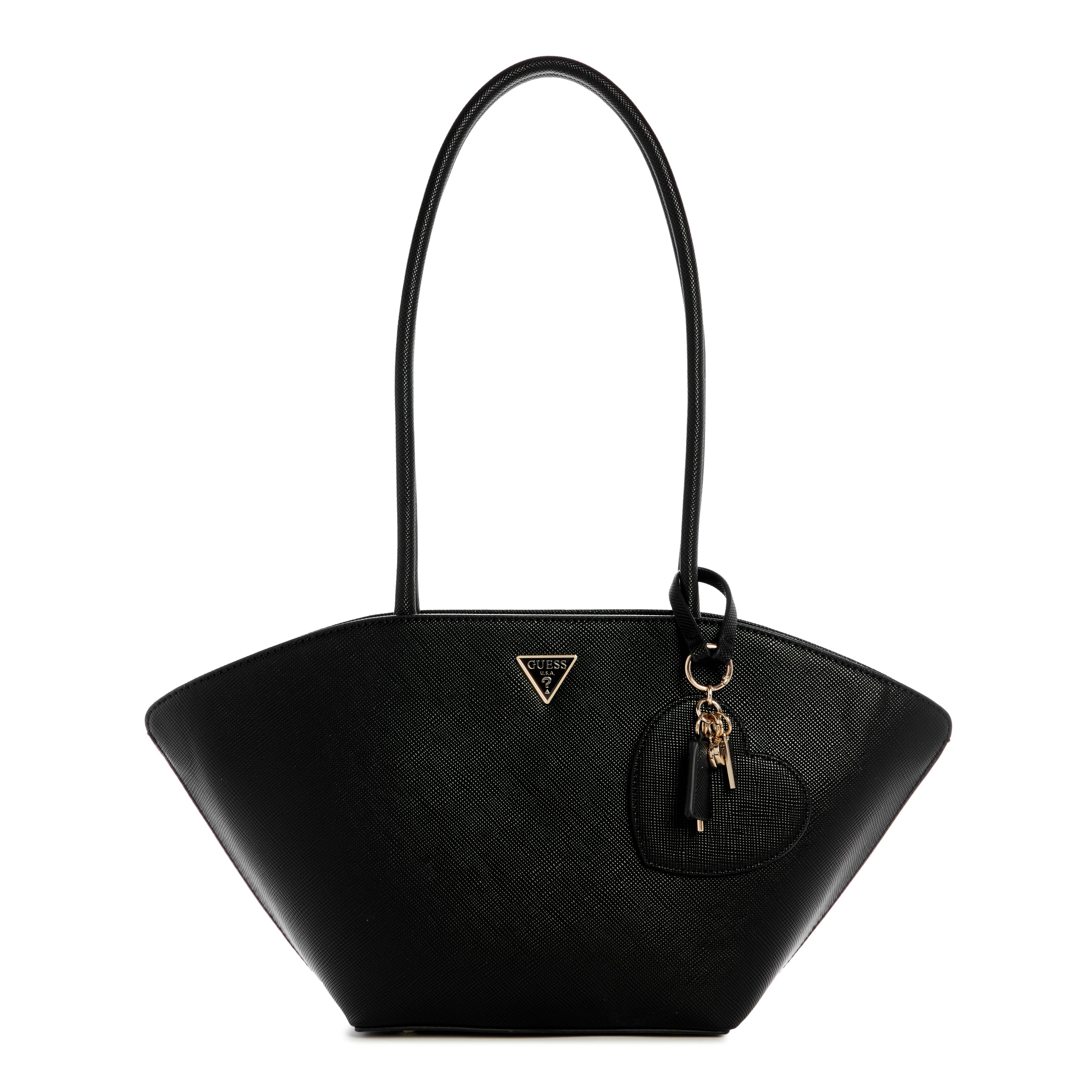 GUESS Bolena Shoulder Satchel - Black