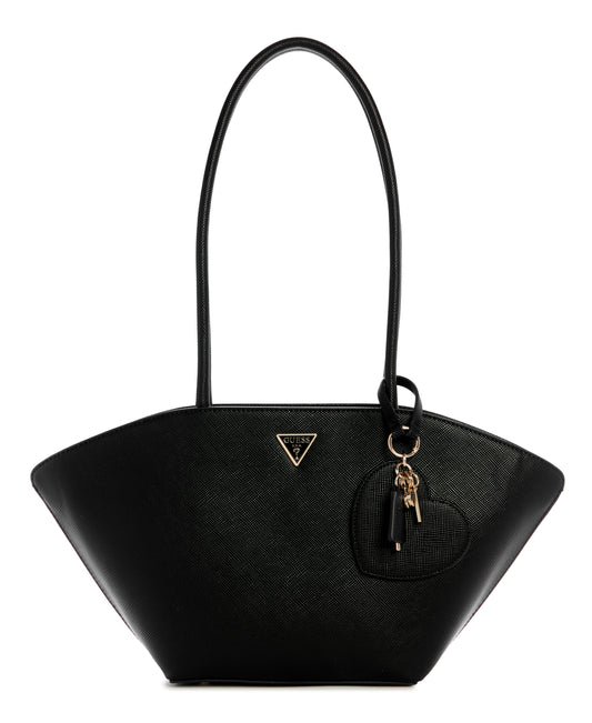 GUESS Bolena Shoulder Satchel - Black