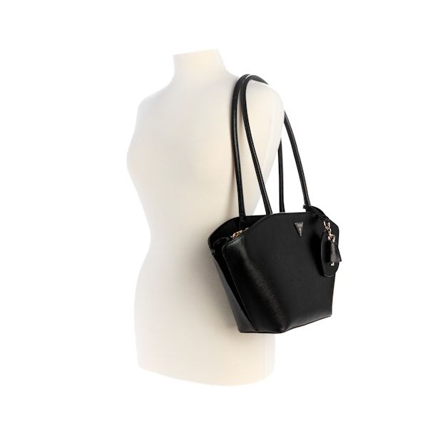 GUESS Bolena Shoulder Satchel - Black