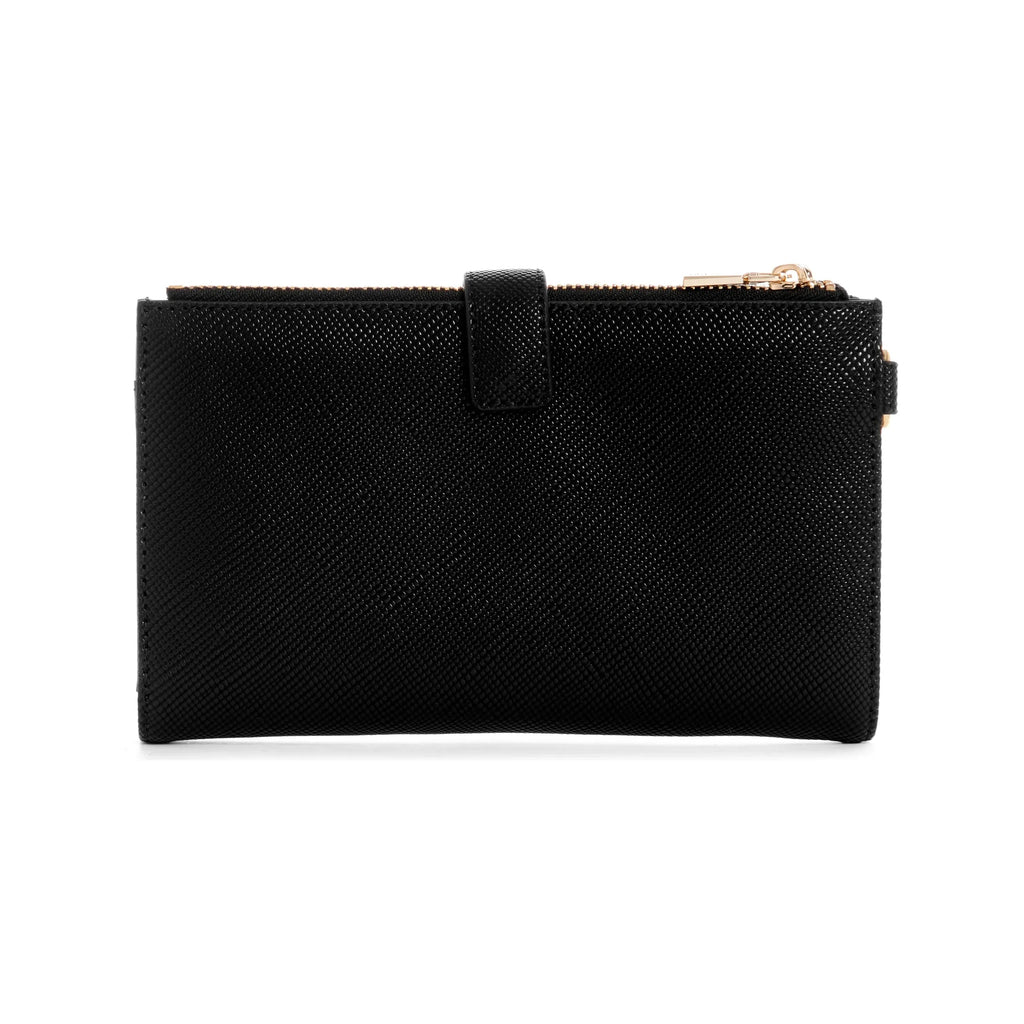 Guess Eco Gloriana SLG Double Zip Organizer - Black