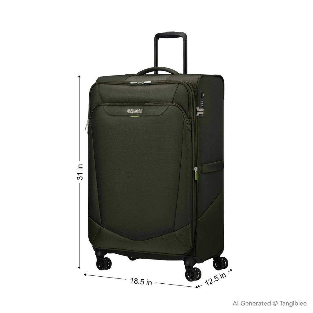 American Tourister Summerride Spinner Large Expandable Softside Luggage
