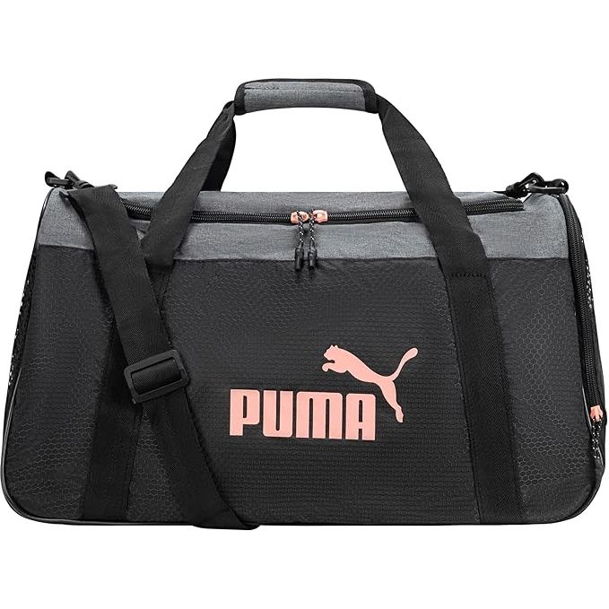 Puma Defense Duffel Bag - Pink/Grey
