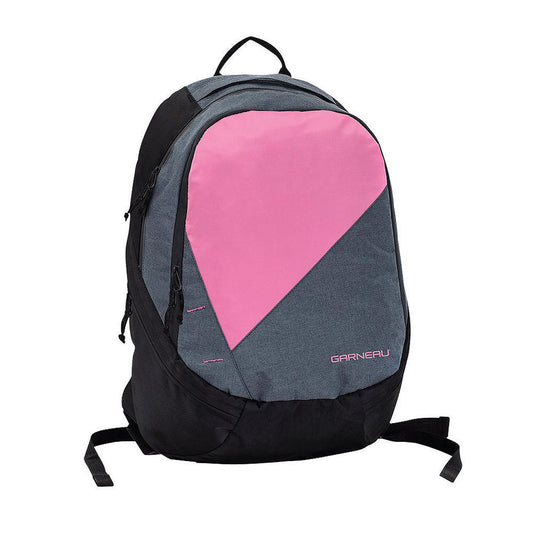 Sac à dos de sport LG Louis Garneau pour ordinateur portable - Gris/Rose