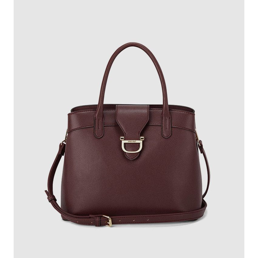 Nine West Lilah Satchel - Merlot