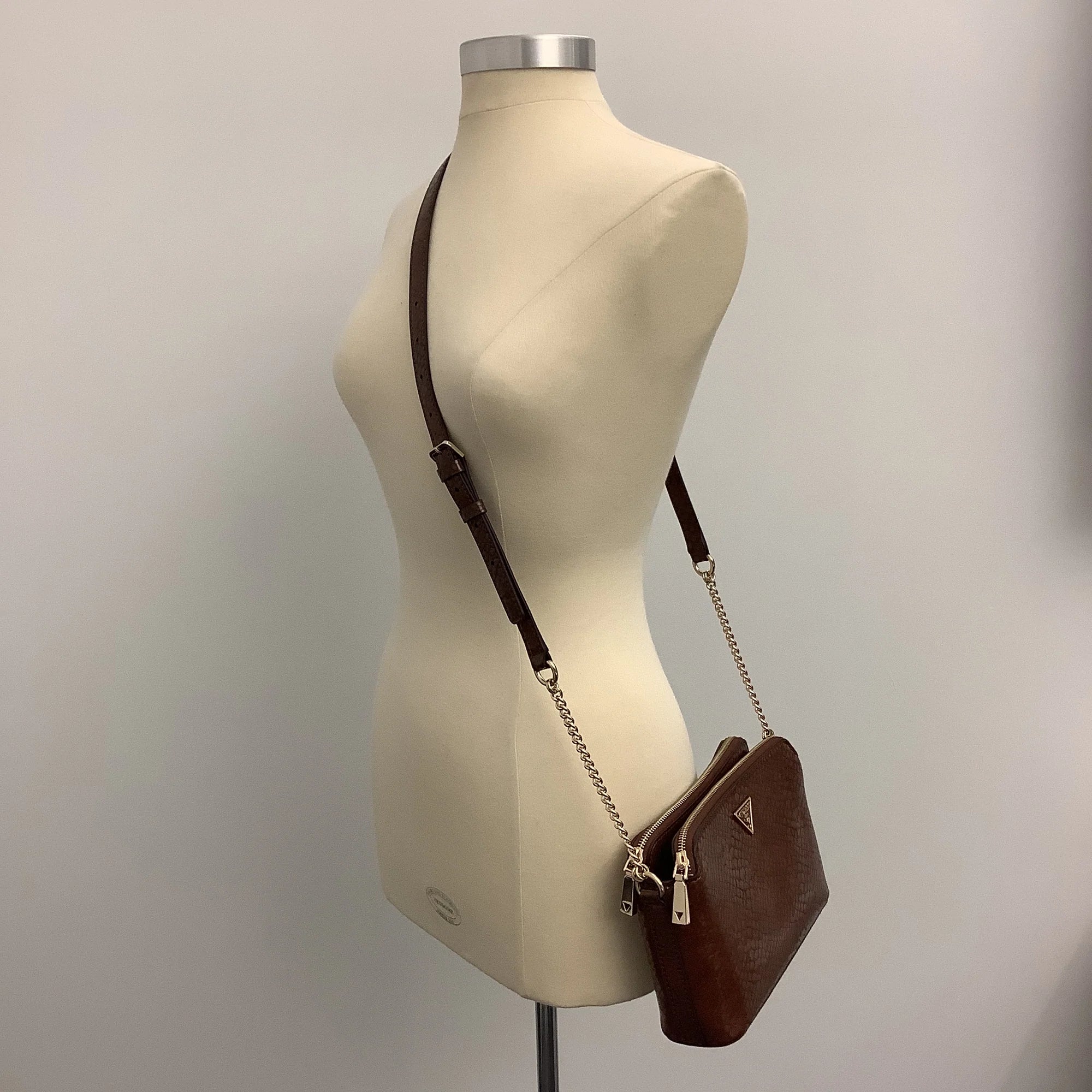 GUESS Moon Light Double Zip Crossbody