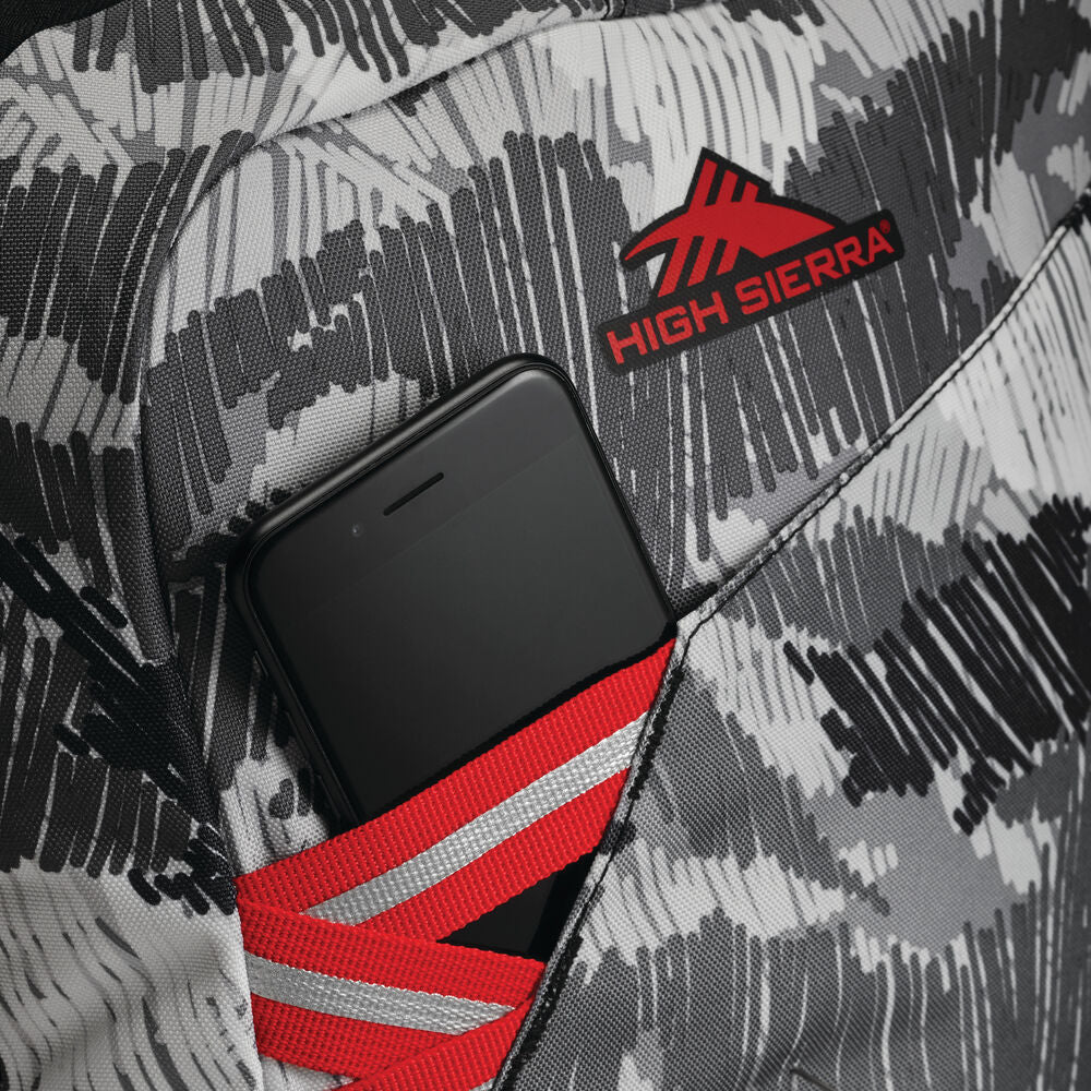 High Sierra Outburst Backpack - Scribble Camo