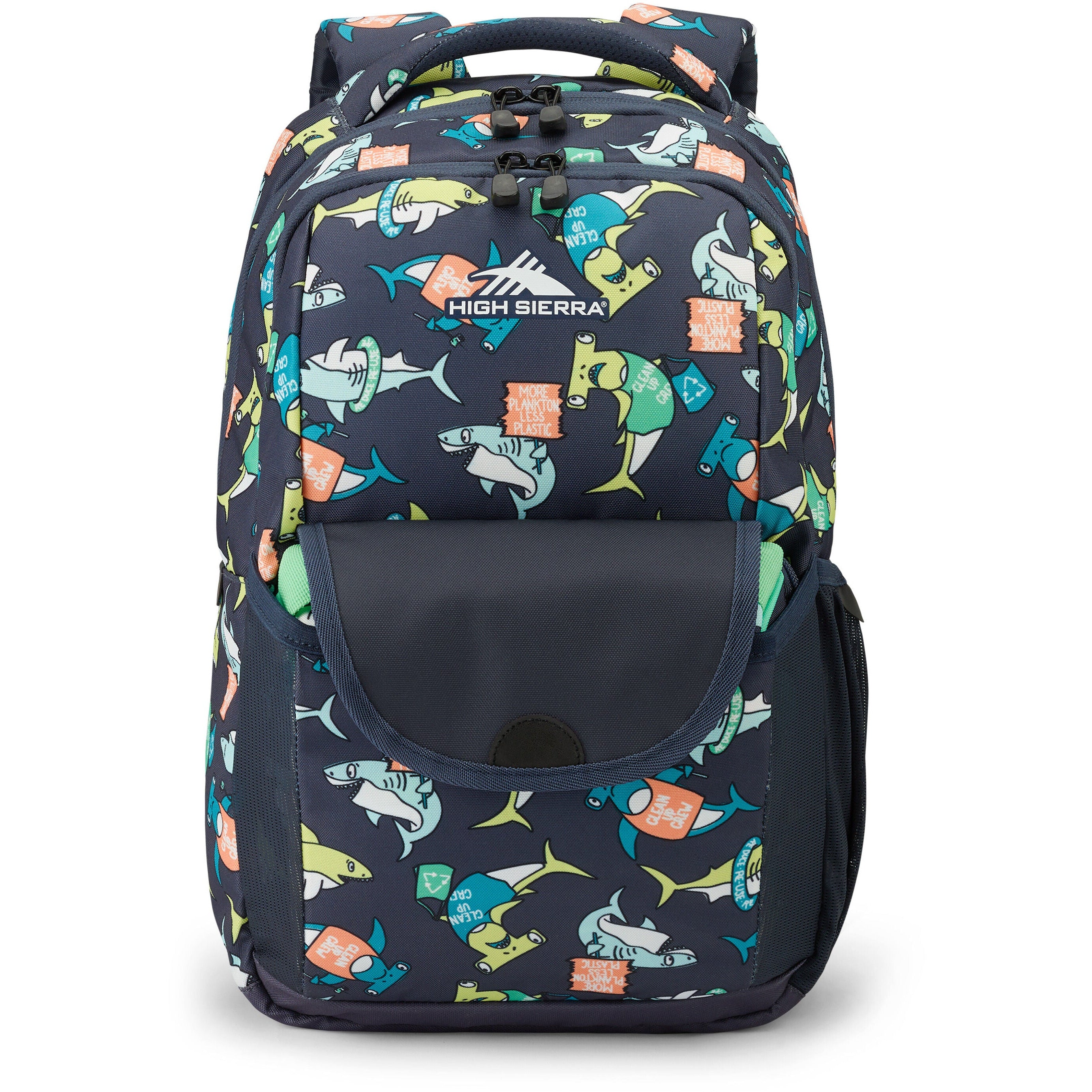 High Sierra Ollie Lunchkit Backpack - Blue Sharks