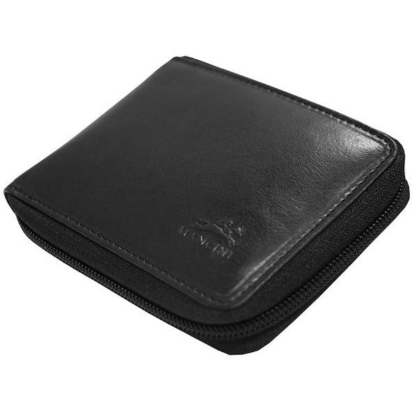 Portefeuille zippé sécurisé RFID pour hommes Mancini BOULDER avec passcase amovible