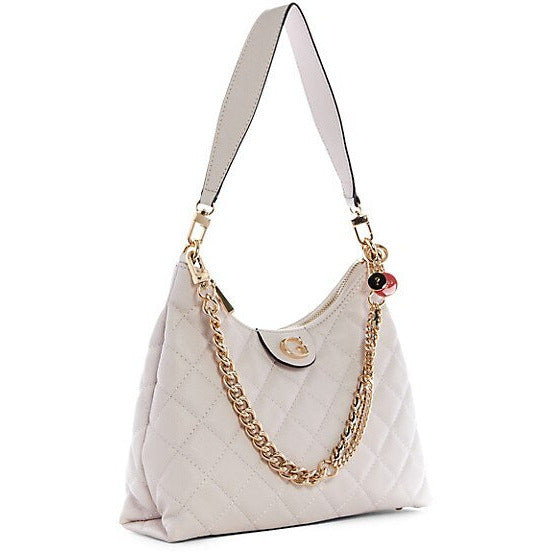 GUESS Gillian Quilted Hobo Bag