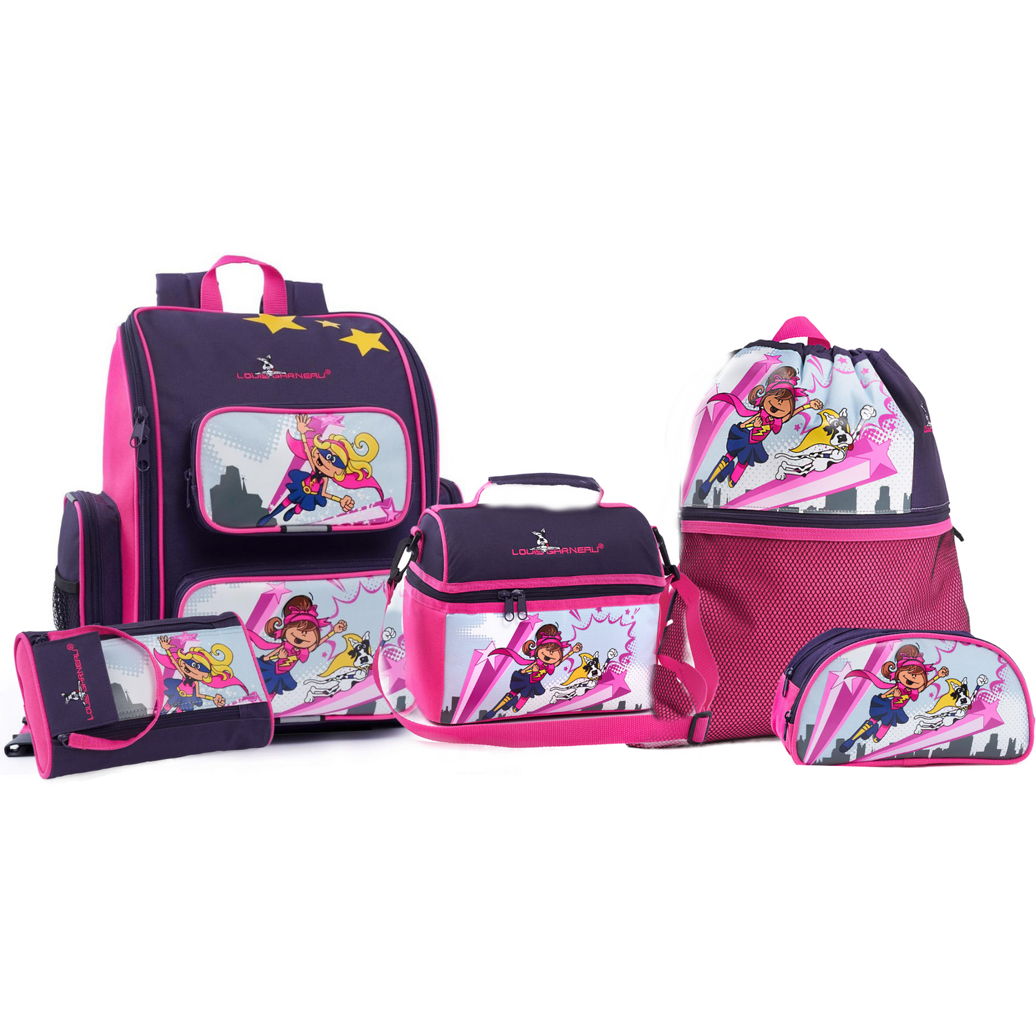 Louis Garneau Backpack Set Superhero MouraCuir