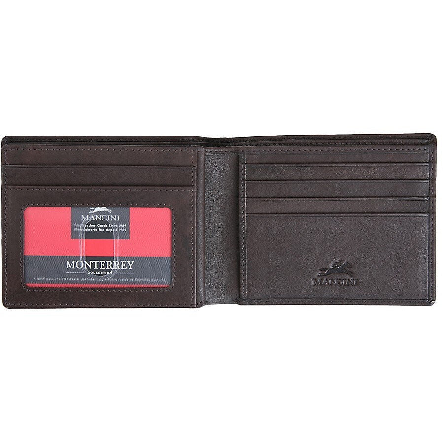 MANCINI Monterrey Center Wing Billfold Wallet