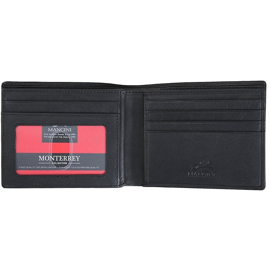 MANCINI Monterrey Center Wing Billfold Wallet