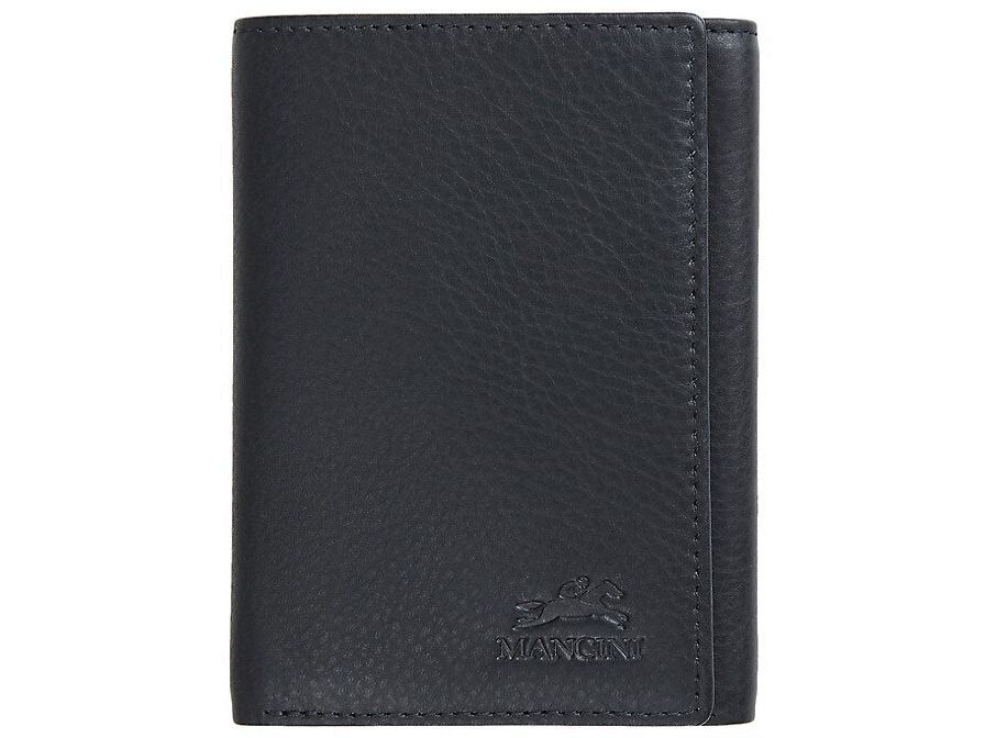 MANCINI Monterrey Tri-Fold Leather Wallet
