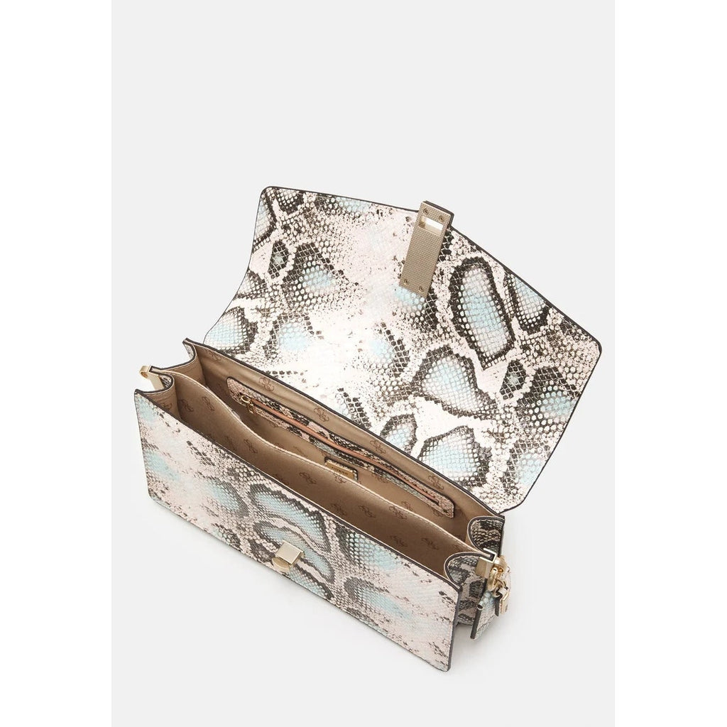 GUESS Albury Top-Handle Flap Bag