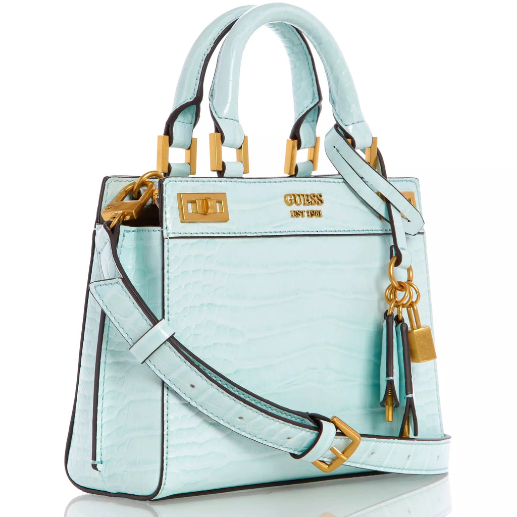 GUESS Katey Croc Mini Satchel