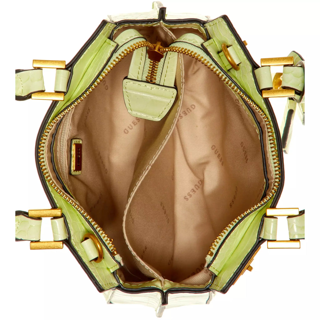 GUESS Katey Croc Mini Satchel