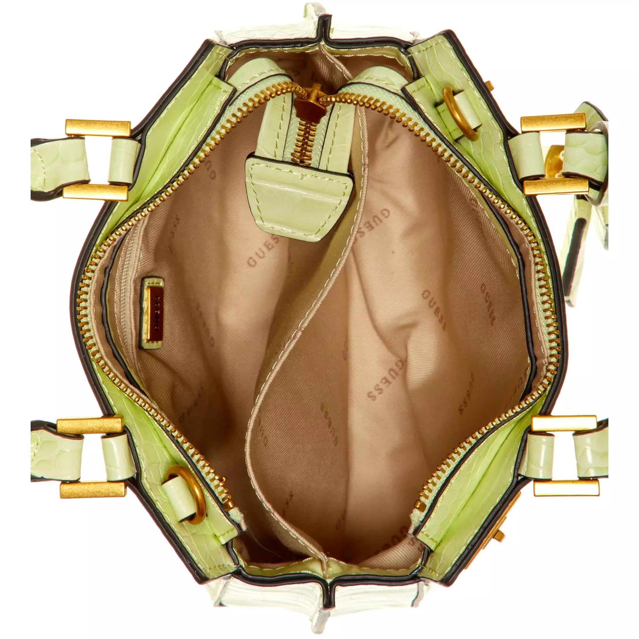 GUESS Katey Croc Mini Satchel