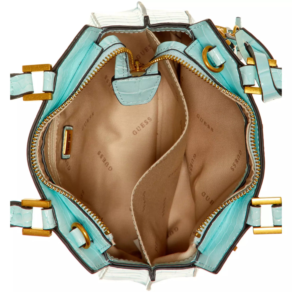 GUESS Katey Croc Mini Satchel