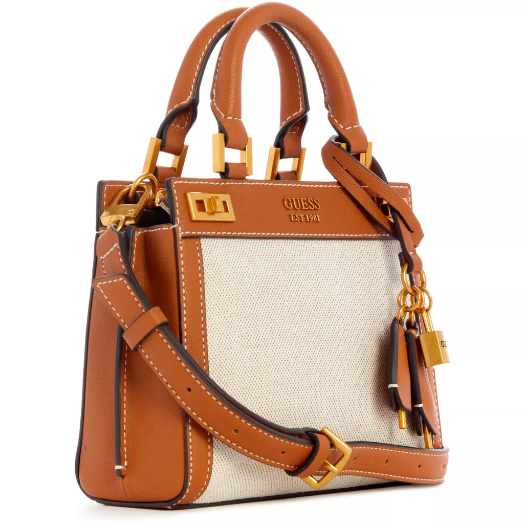 GUESS Katey Canevas Mini satchel