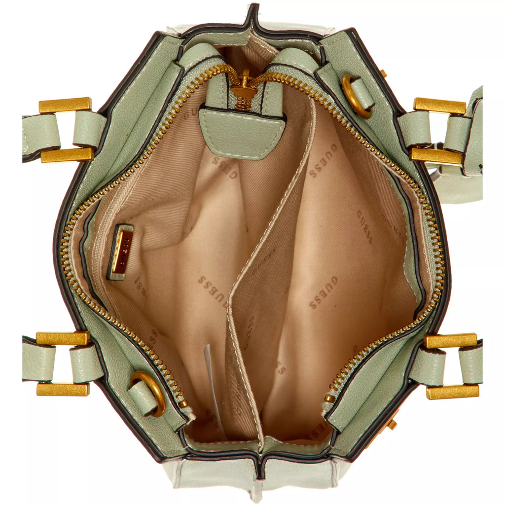 GUESS Katey Canevas Mini satchel