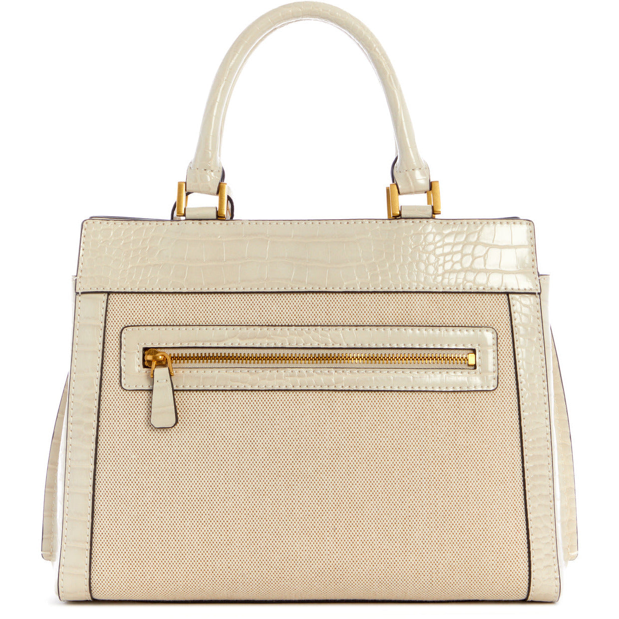 GUESS Katey Canevas Luxury Satchel