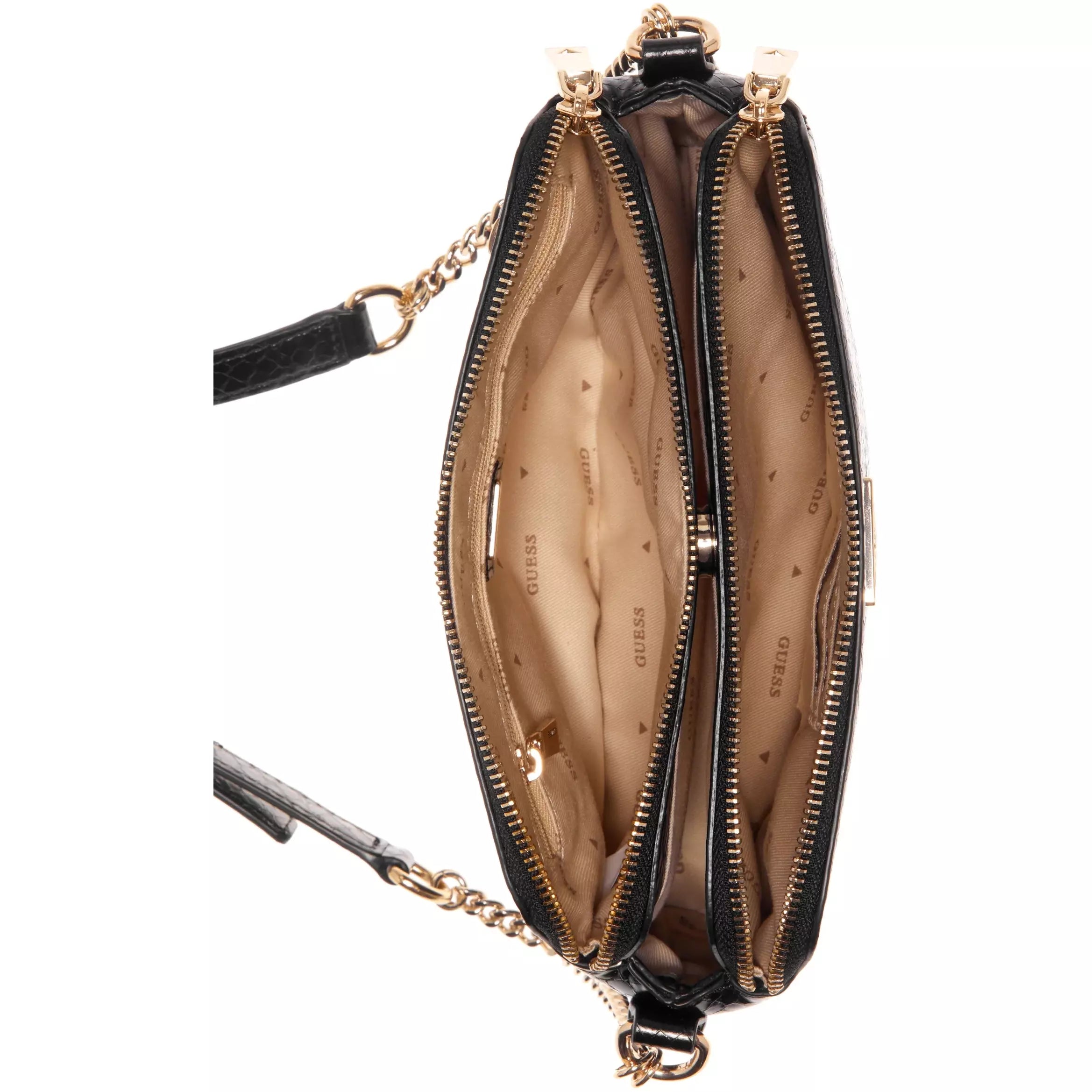 GUESS Moon Light Double Zip Crossbody