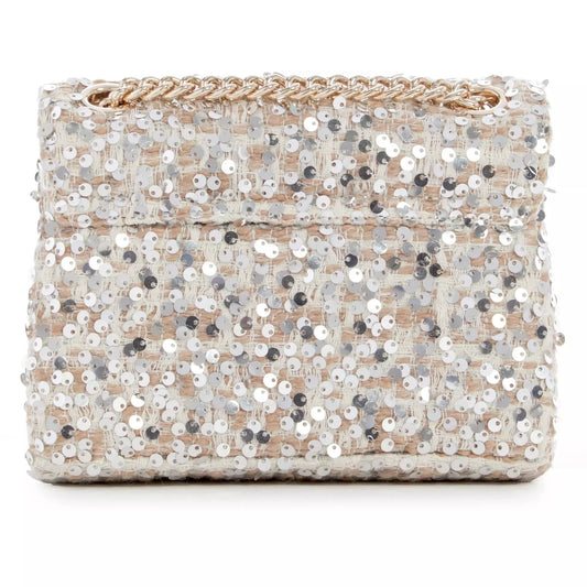 GUESS Virtual Mini Convertible Crossbody Flap - Nude