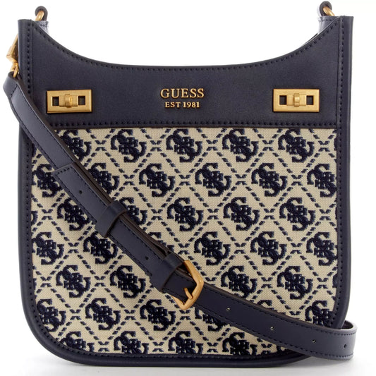 GUESS Izzy Mini Hobo -Navy Logo