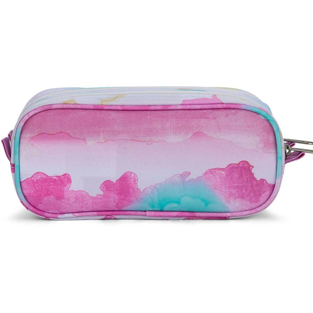 Pochette d'accessoires grande JanSport - Ciel pastel