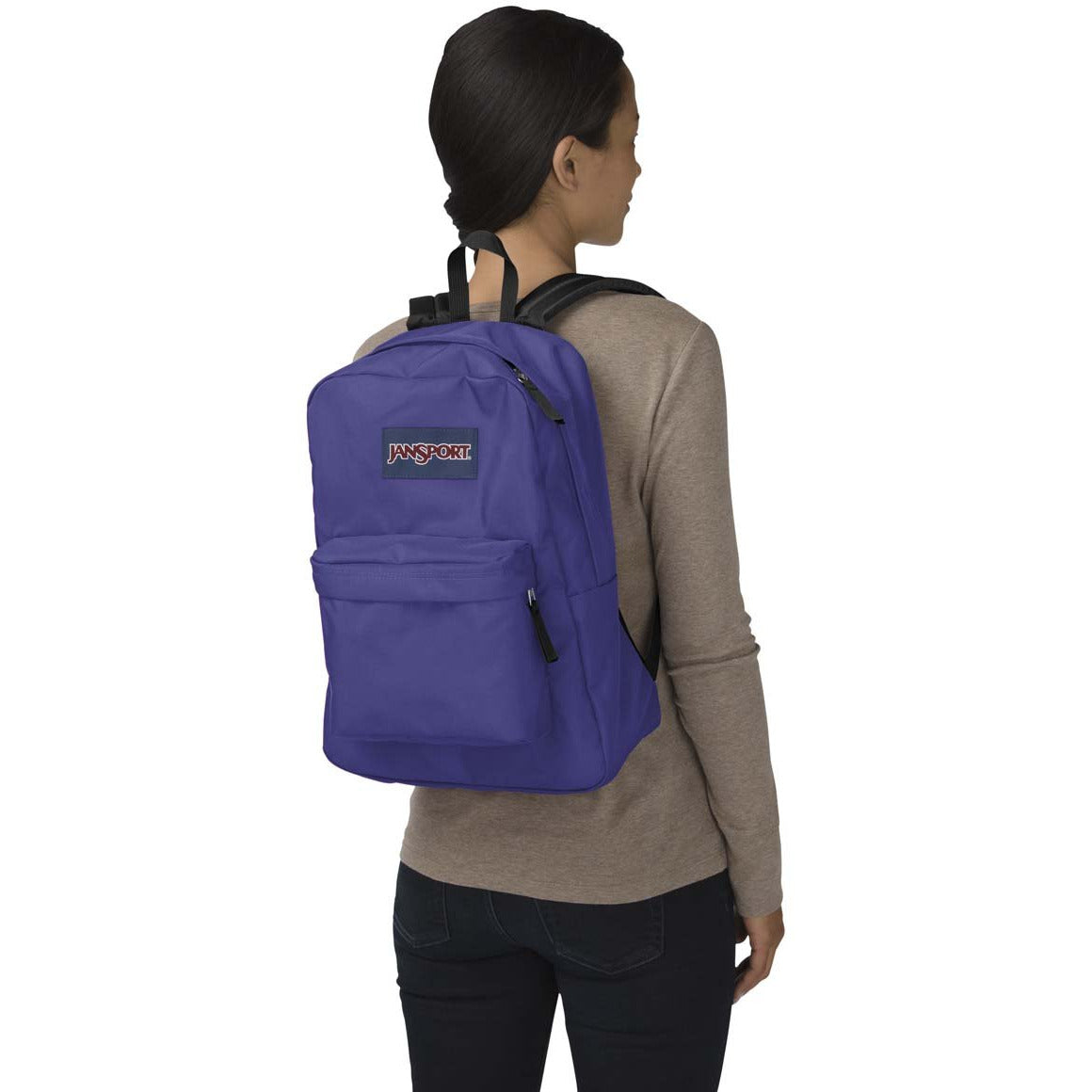 JanSport SuperBreak Backpack - Violet Purple
