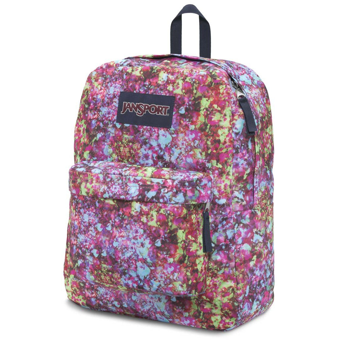 JanSport SuperBreak Backpack - Multi Flower Explosion