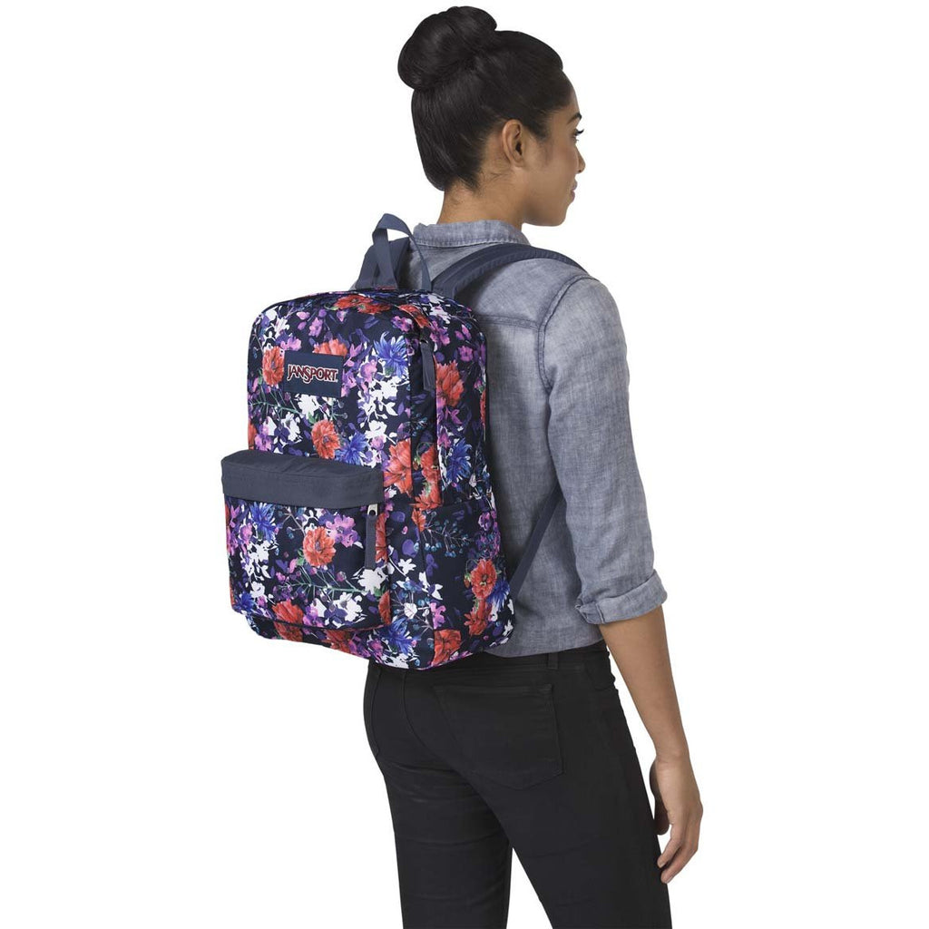 JanSport SuperBreak Backpack - Morning Bloom