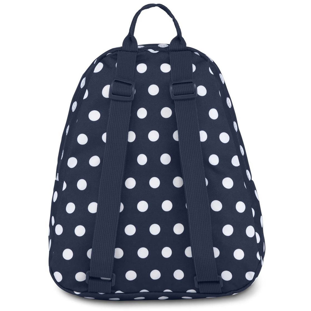 Sac à dos mini Half Pint JanSport - Denim foncé à pois