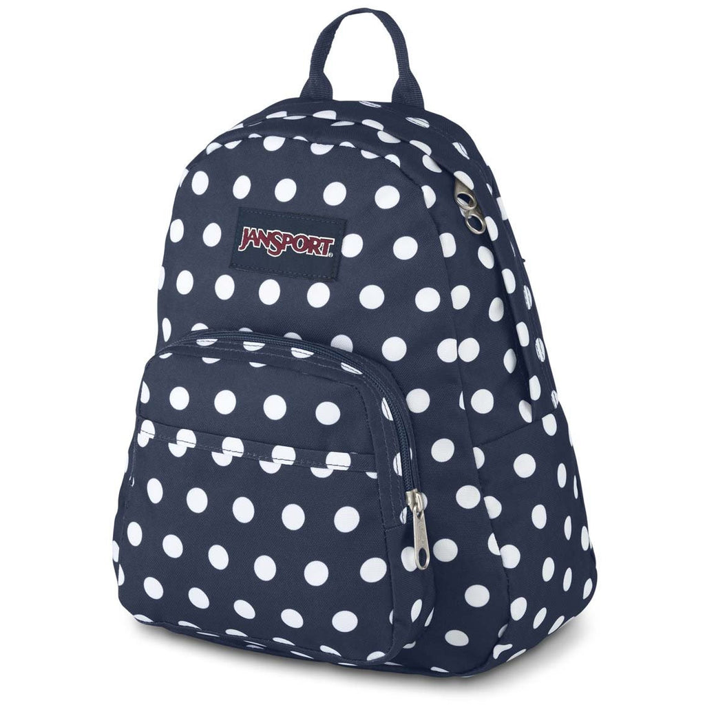 Sac à dos mini Half Pint JanSport - Denim foncé à pois