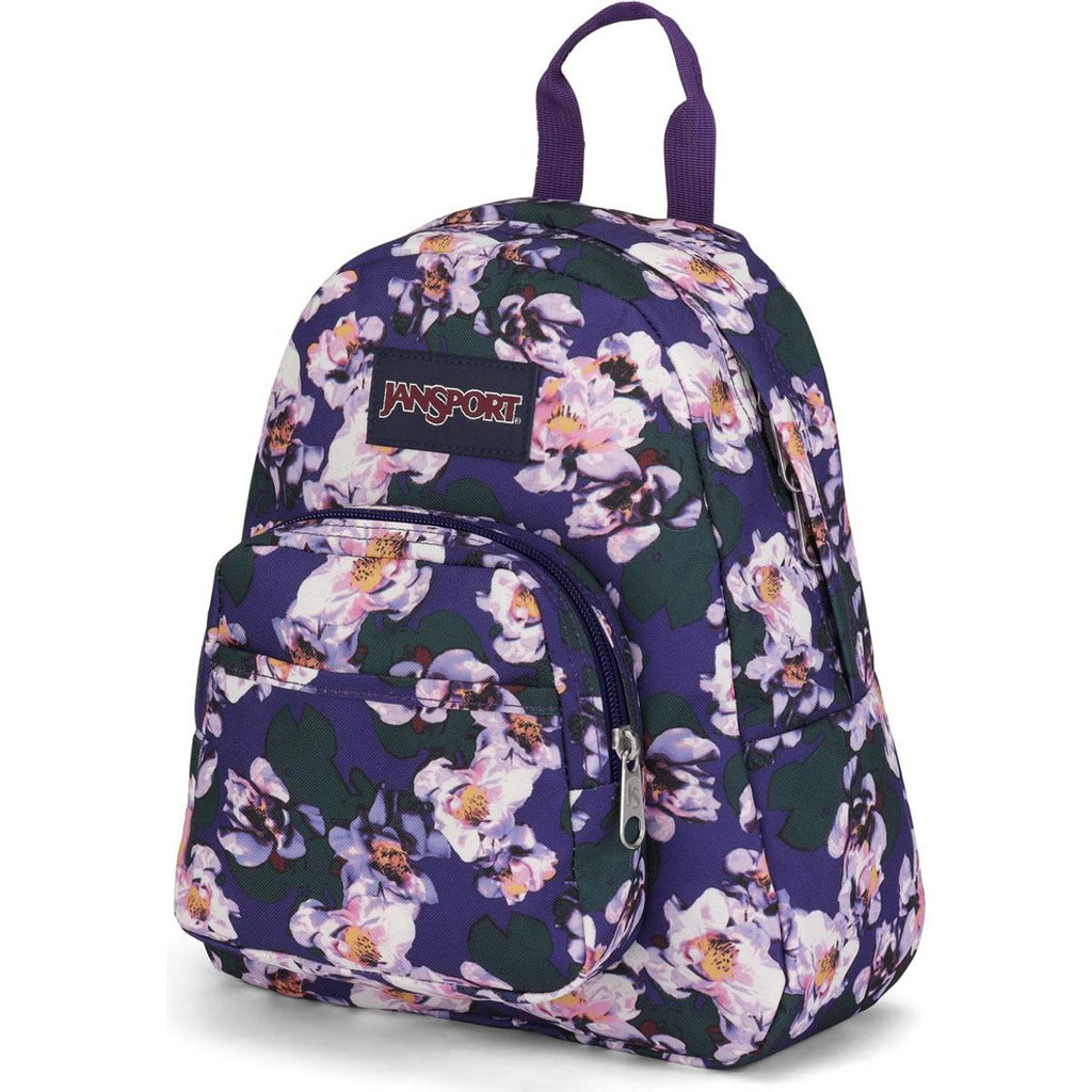 JanSport Half Pint Mini Backpack - Purple petals