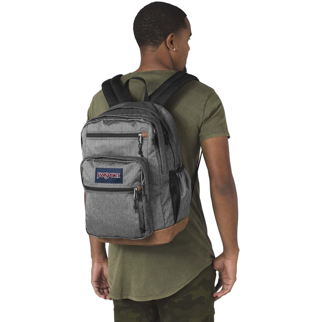 JanSport Cool Student Backpack - Grey Letterman Poly