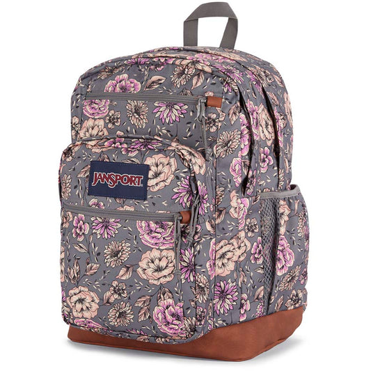 Sac à dos Cool Student JanSport - Graphite gris floral bohème