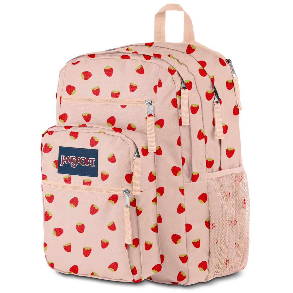 JanSport Big Student Backpack - Strawberry Shower – MouraCuir